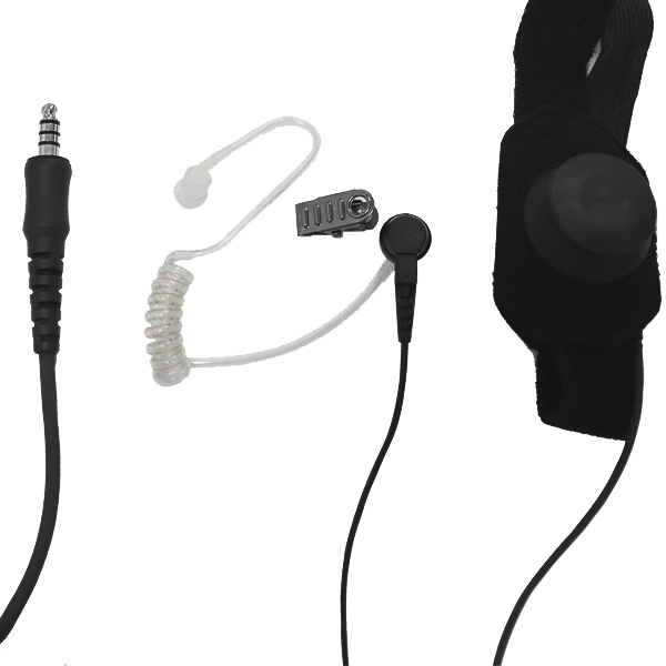 Stp8x Throat Mic Headset - Headset (600x600), Png Download