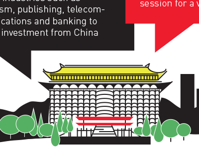 Architectural Icon Of Taipei Architecture, Part Of - Graphic Design (400x300), Png Download