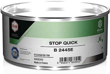 R-m Stop Quick B445e Esense - Label (400x390), Png Download