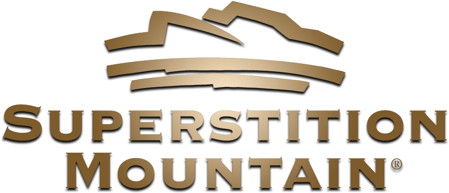 Located In Gold Canyon, Arizona, Superstition Mountain - Superstition Mountain Logo (951x422), Png Download