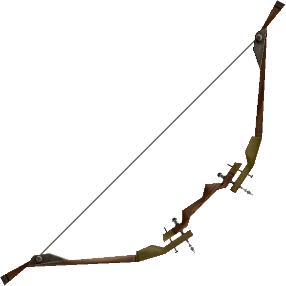 Shortbow-ffxii - Fantasy Short Bow (585x585), Png Download