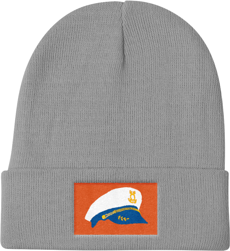 Captain's Hat Beanie - Beanie (1000x1000), Png Download