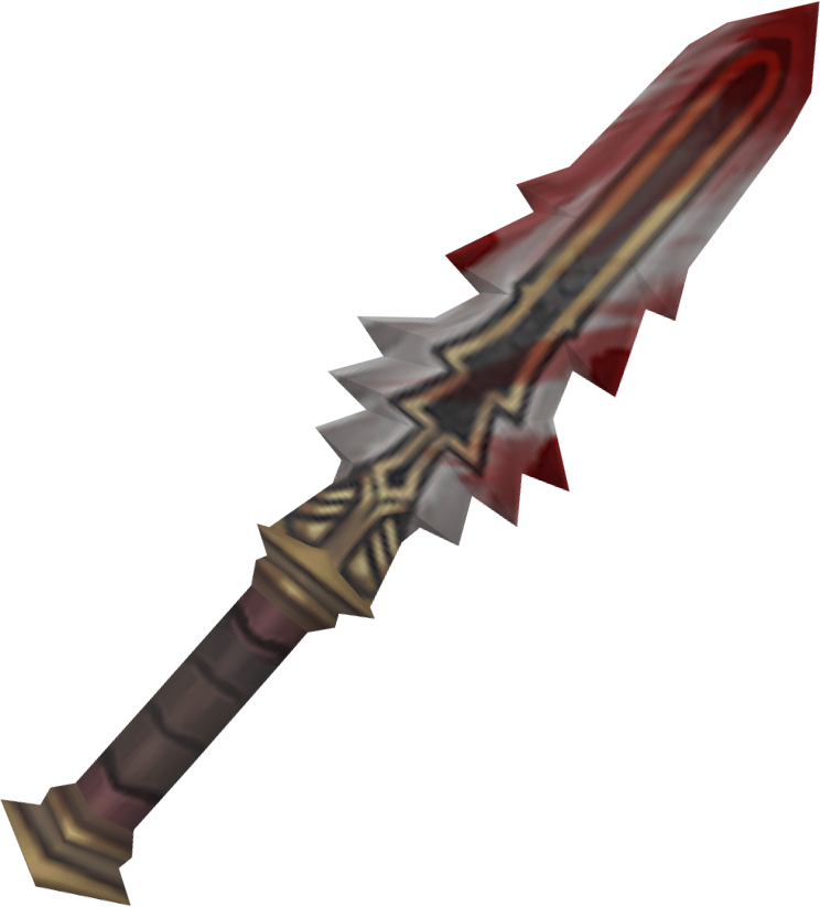 Dagger (744x823), Png Download