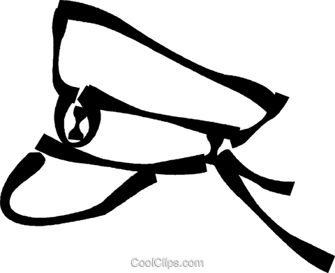 Captains Hat Royalty Free Vector Clip Art Illustration - Clip Art (480x392), Png Download