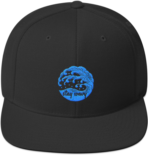 Wavy Snapback - Baseball Cap (600x600), Png Download
