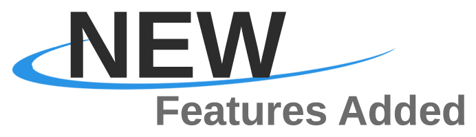 53b46792deed0b7164b8618d New Features Added - New Features (720x206), Png Download