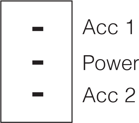 Micro On/off/on Toggle Switch - Parallel (1000x1000), Png Download