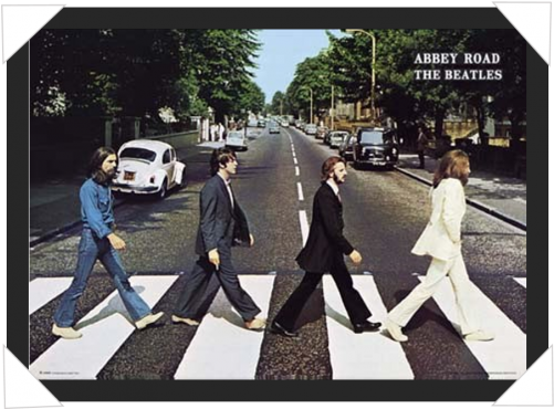 #44 - Abbey Road Album Cover (500x500), Png Download