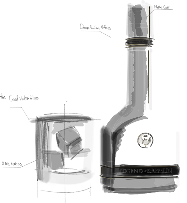 Legend Of Kremlin - Legend Of Kremlin Glas (596x647), Png Download