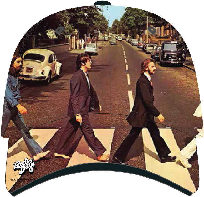 Abbey Road Sublimated Cap - Beatles Abbey Road (1024x1024), Png Download