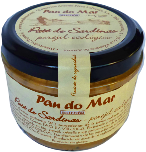 Pate Sardinas Ecologico - Pan Do Mar Mussels In Pickled Sauce, 115g (531x542), Png Download