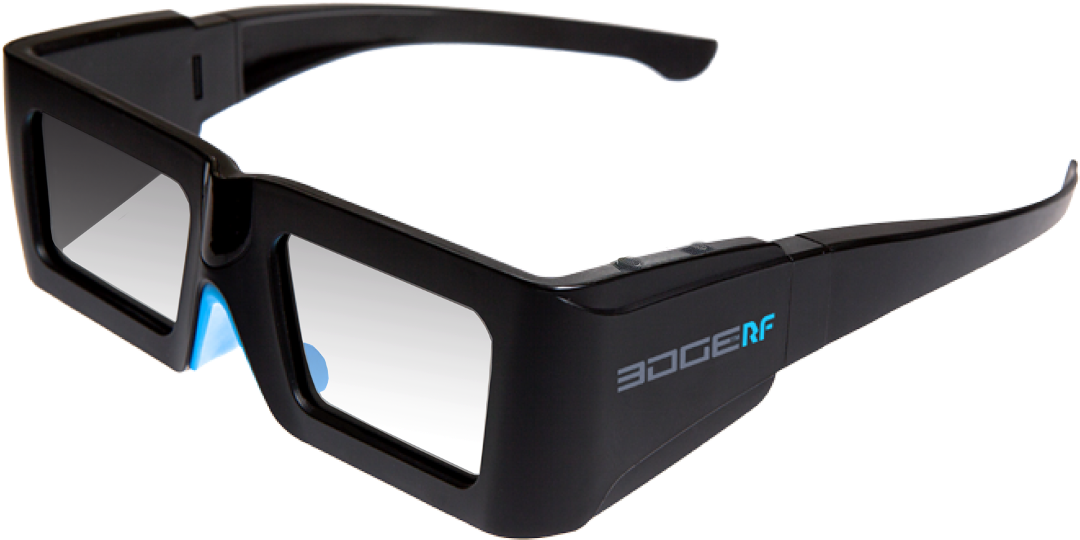 Volfoni Edge Rf 3d Glasses - Barco Volfoni Edge Rf Active 3d Glasses (1600x838), Png Download