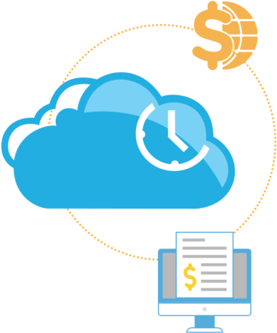 Voip / Mobile Cloud Billing Platform - Cloud Billing (400x522), Png Download