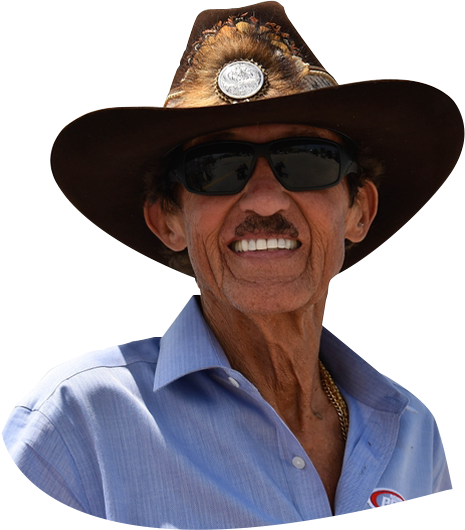 The Experts At Petty's Garage Have Earned The Respect - Richard Petty (465x530), Png Download