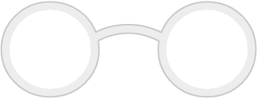 Nerd Glasses, Nerd Glasses Side, Reading Glasses, Reading - Circle (500x500), Png Download