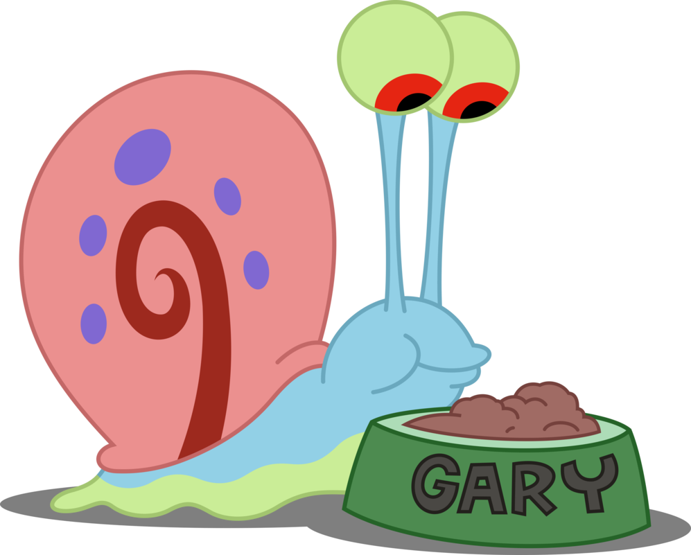 Vector By Dashiesparkle On Deviantart - Gary Spongebob (997x801), Png Download