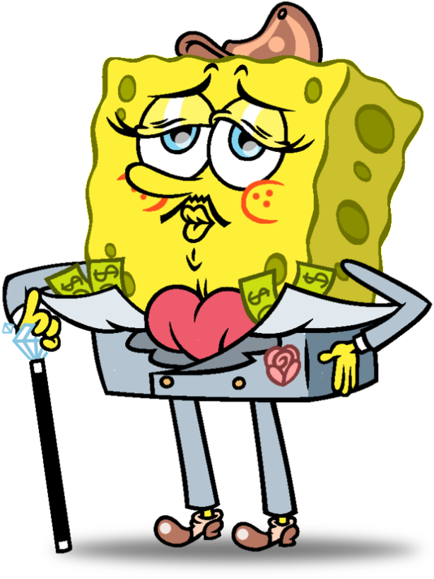 Jellyfish Spongebob Png Download - Girl Spongebob Png (769x1023), Png Download
