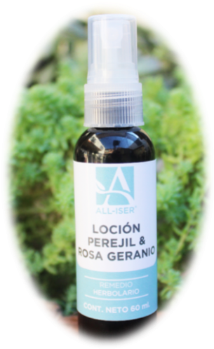 Loción De Perejil Y Rosa Geranio - Cosmetics (500x500), Png Download