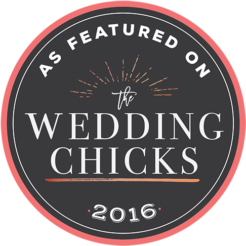 As Seen On Wedding Chicks - Wedding Chicks Featured Logo (500x500), Png Download