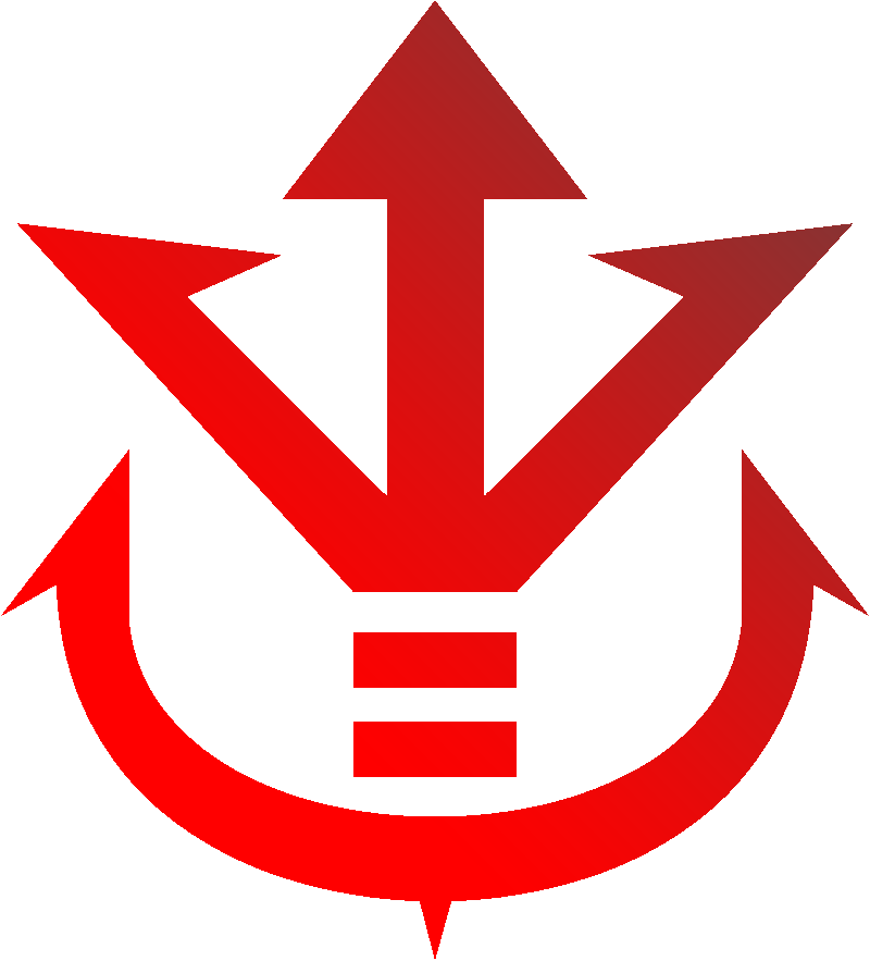 Saiyan Royal Family Symbol - King Vegeta (800x883), Png Download