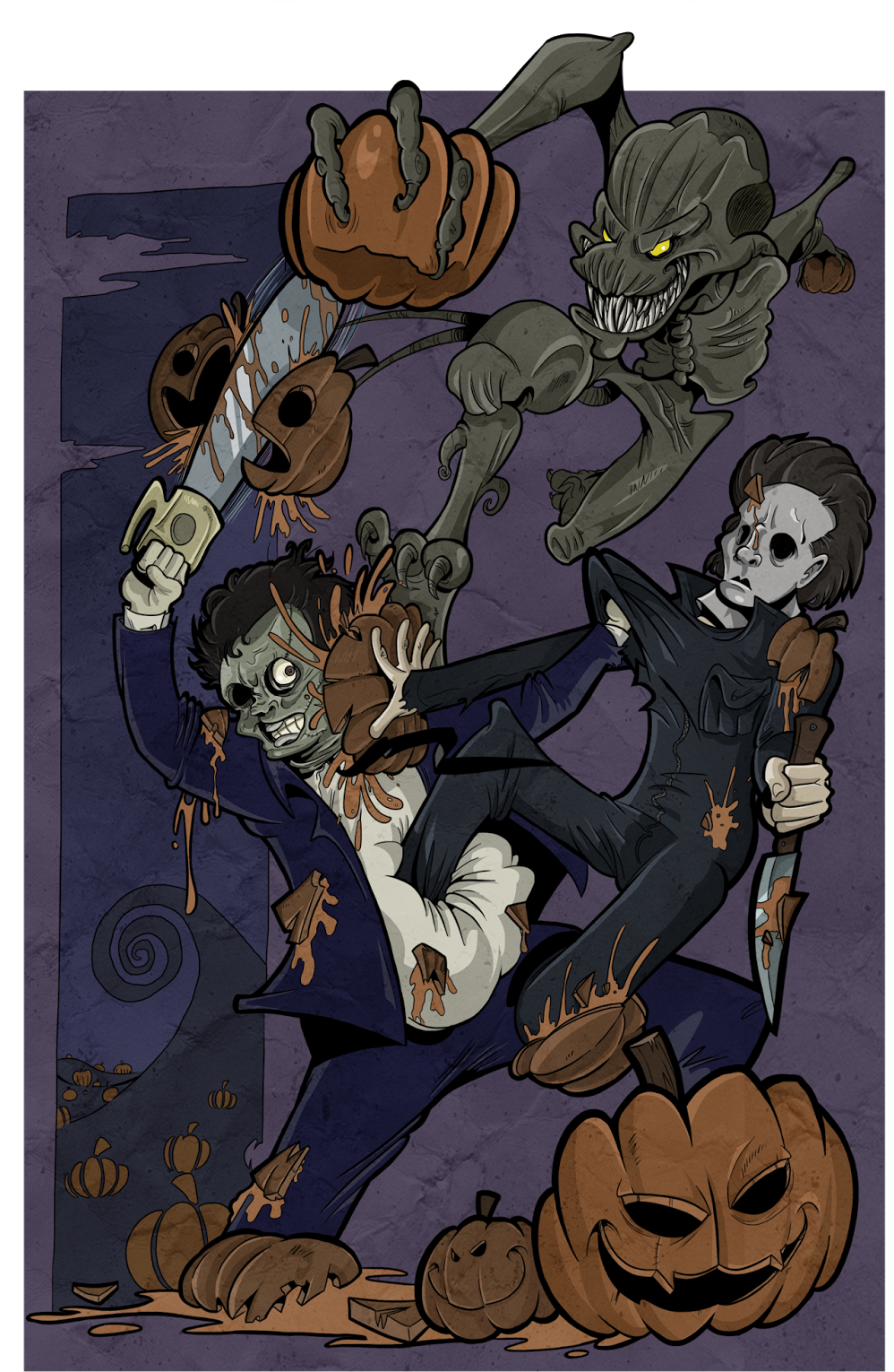 John Carpenter's Michael Myers 78 Vs Rob Zombie's Michael - Halloween (1007x1600), Png Download