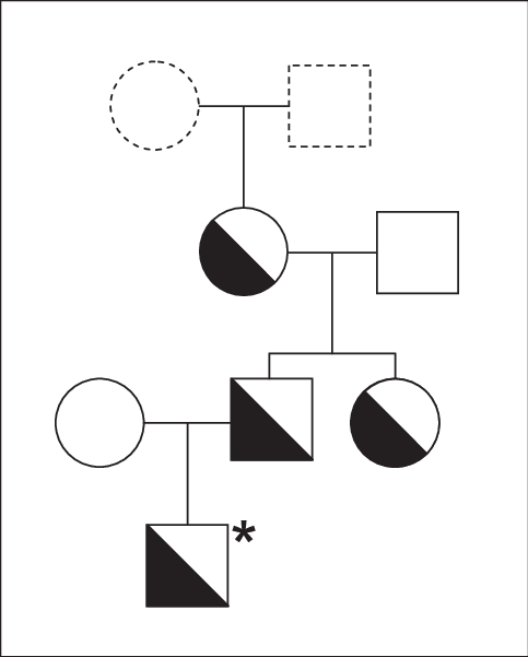 The Pedigree Of The Index Family Sec A - Diagram (483x601), Png Download