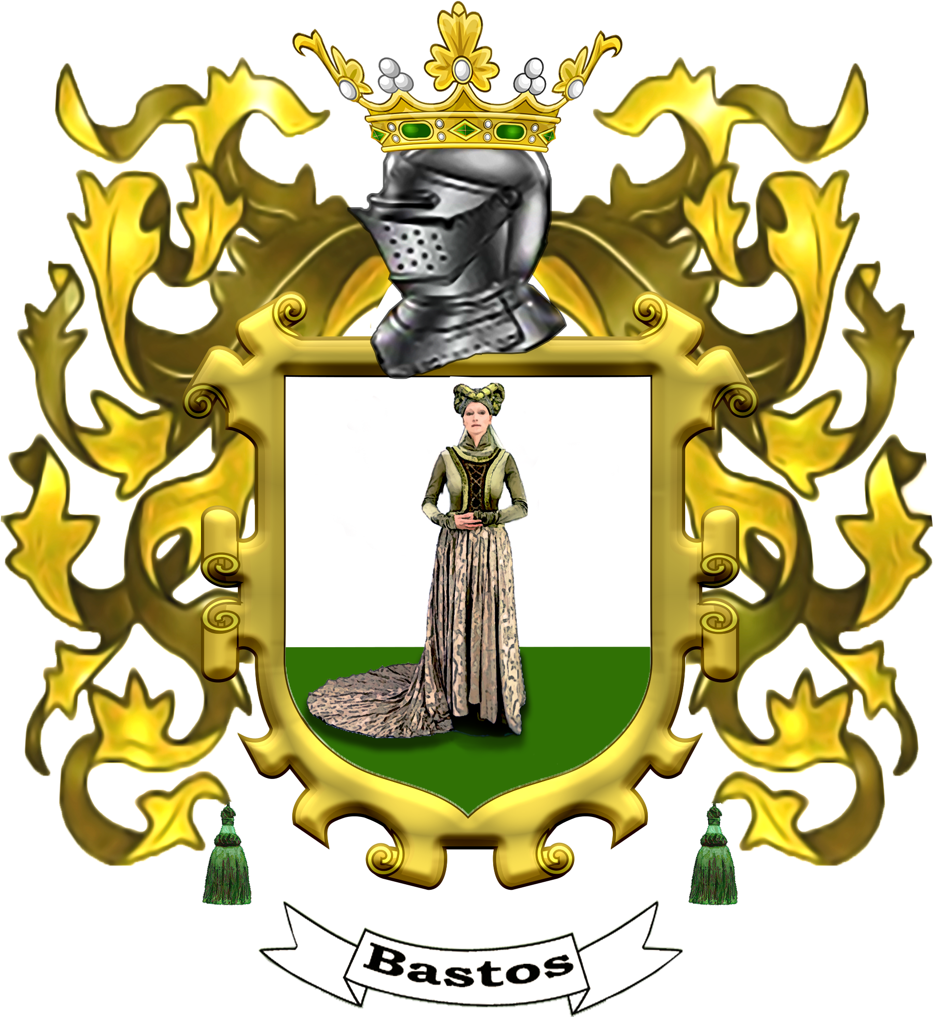 Bastos Family Coat Of Arms Large - Hawkins Family Crest England (2064x2200), Png Download