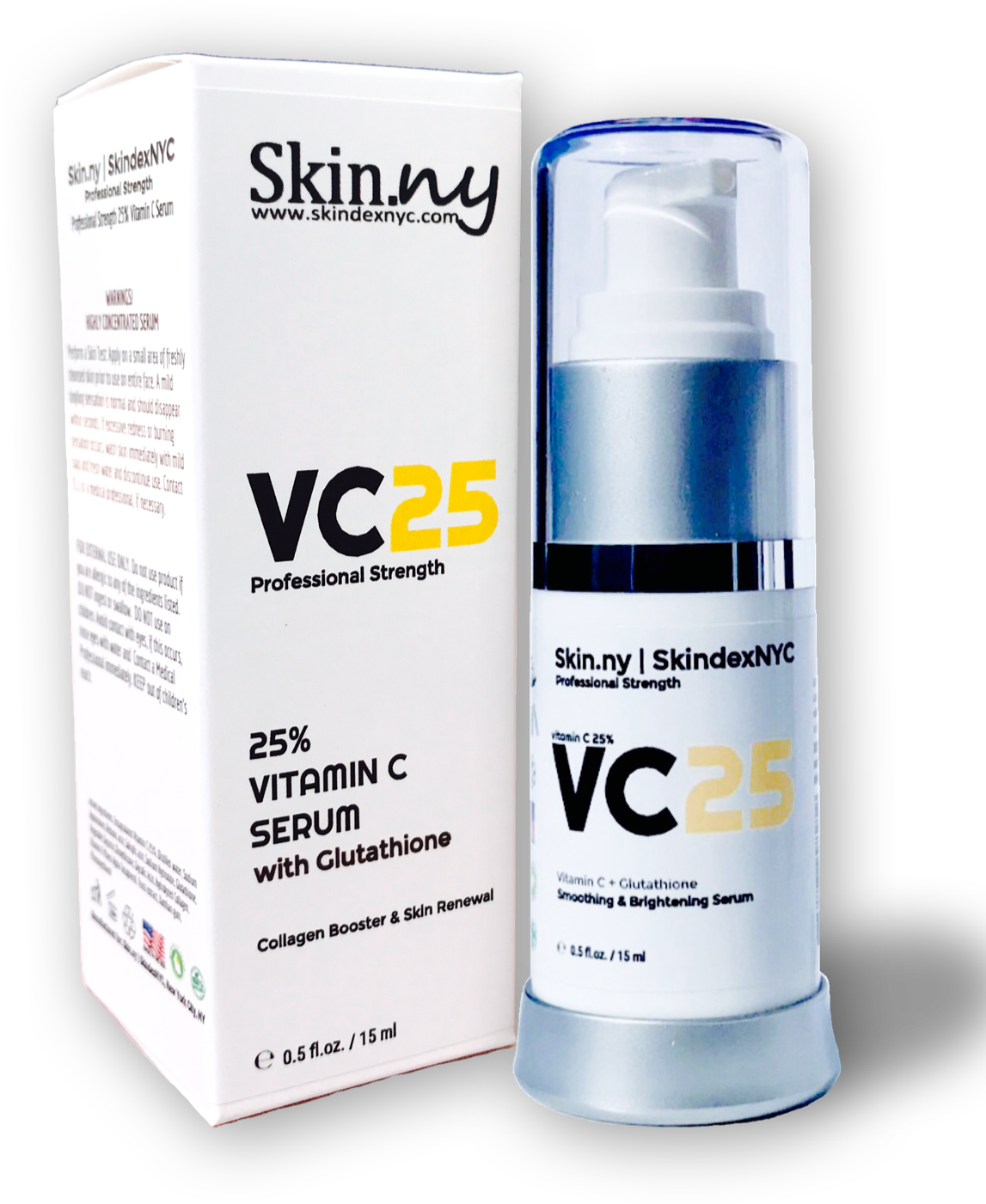 Vc25 Vitamin C 25% W Glutathione Professional Strength - Cream (1200x1800), Png Download