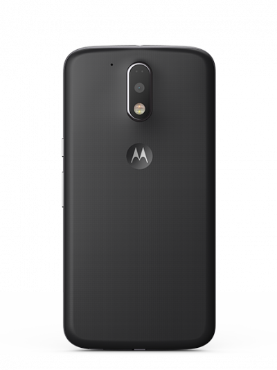 Moto G⁴ Plus - Moto G4 Plus Black (400x534), Png Download