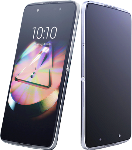 Fulltext Image - Alcatel Idol 4 - 16 Gb - Metallic Silver - Unlocked (800x508), Png Download
