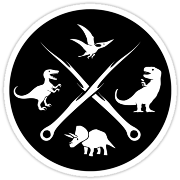 Http - //www - Redbubble - Hipster Dinosaurs Logo - Hipster Dinosaurs Logo Mens V Neck Customized Shirts (375x360), Png Download