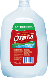 Ozarka Distilled Water (459x411), Png Download