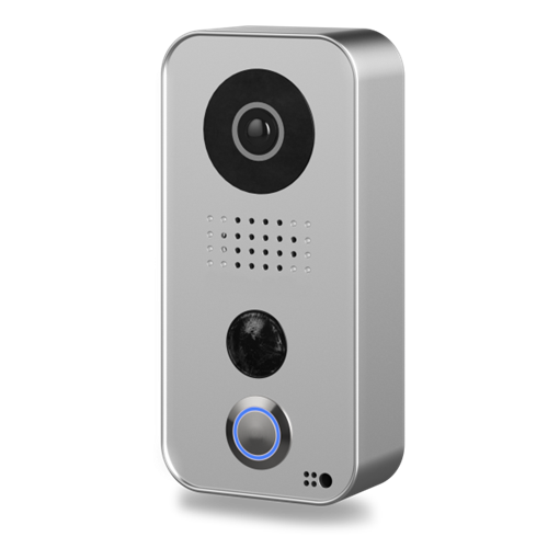 Doorbird Surface Mount Ip Video Door Intercom, Strato - Doorbird - Video Door Station-strato Silver Edition (500x500), Png Download