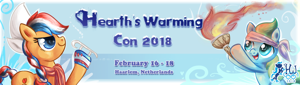 Hearths Warming Con - Hearth's Warming Con (1207x345), Png Download