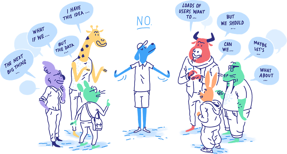 Intercom Save No Feature Creep - Product Managers (1000x537), Png Download