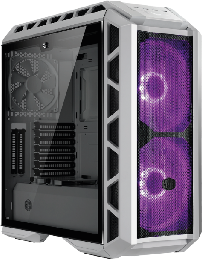 Cooler Master Mastercase H500p Midi-tower White Computer - Cooler Master H500p Mesh (1000x1000), Png Download