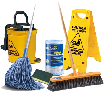 Lideres En Productos Para El Profesional De La Limpieza - Oates Duraclean Mark Ii Plastic Wringer Bucket Yellow (400x400), Png Download