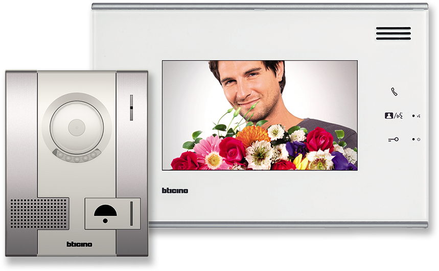Simple & Stylish - Legrand Video Door Entry Intercom System - 2 Wire Kit (945x603), Png Download