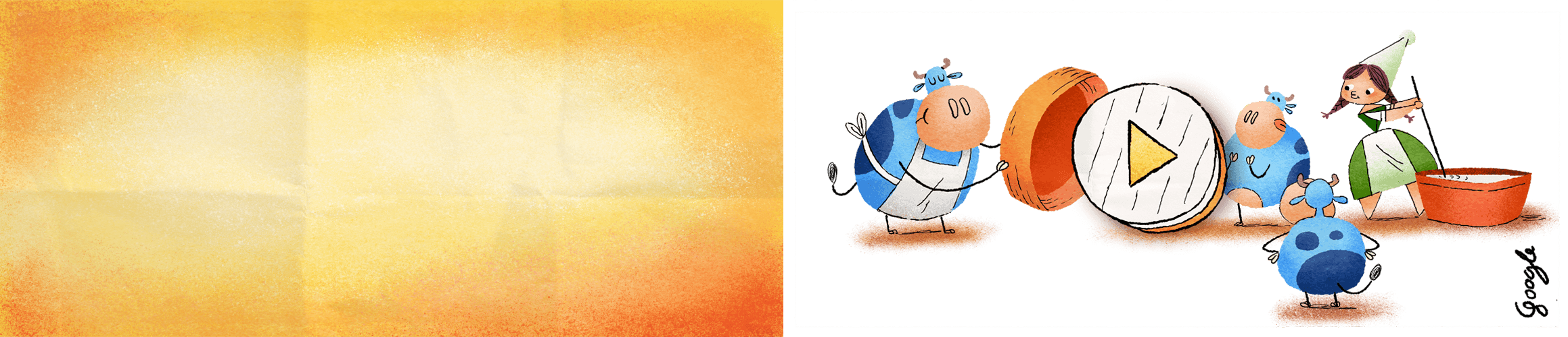 Doodle Marie Harel (2318x500), Png Download