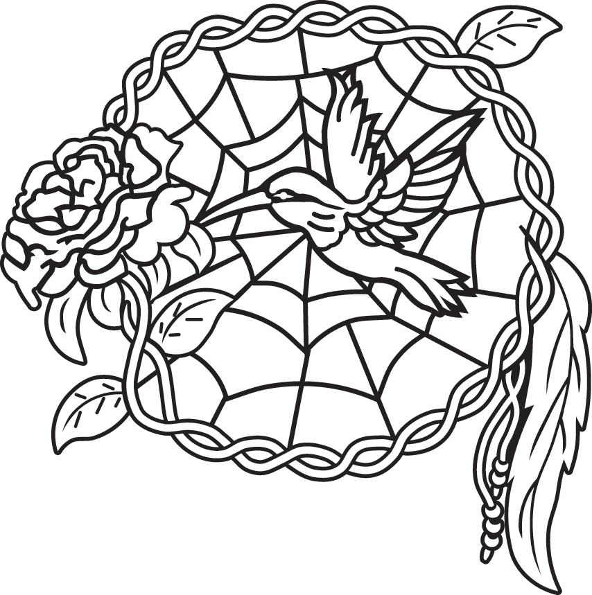 9 - Line Art (854x859), Png Download