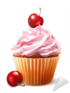 Cupcake Vector (400x400), Png Download