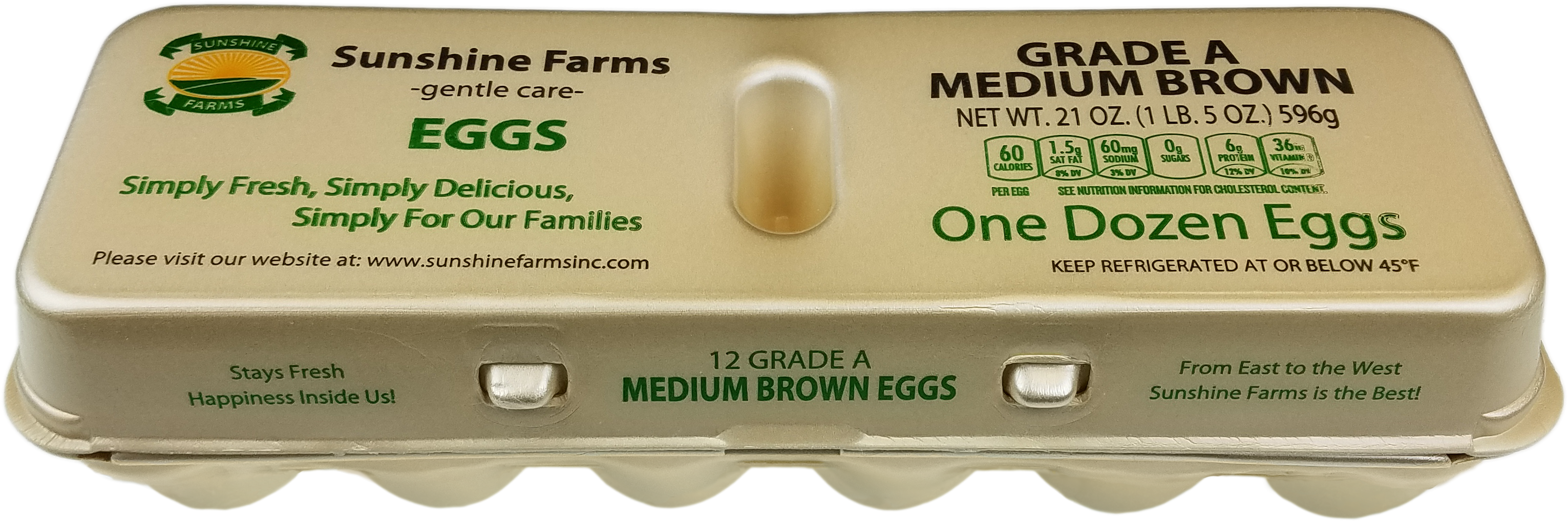 Sunshine Farms Large White Eggs (4032x3024), Png Download