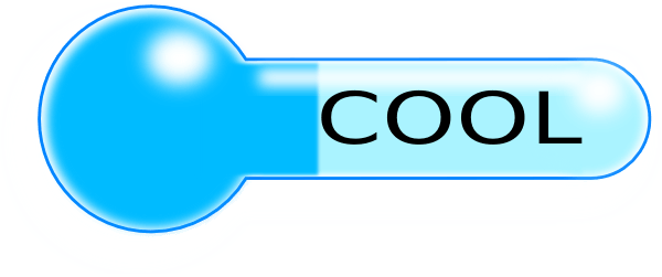 Hot And Cold Thermometer Clip Art - Cool Clipart (600x251), Png Download