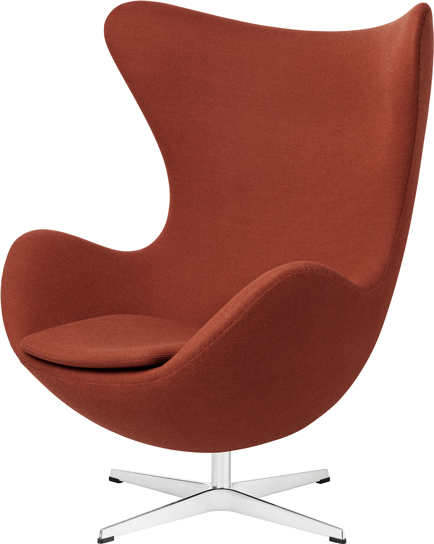 Egg Lounge Chair In Capture Fabric 5901 From Gabriel - Fritz Hansen Chair (1600x1840), Png Download
