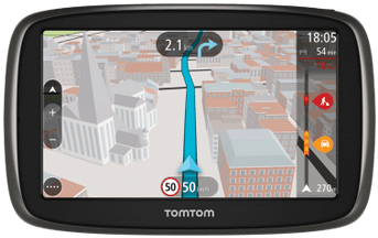 Tomtom Go 50 Gps - Tomtom Go 610 World, Lifetime Maps Gps Navigation (400x400), Png Download
