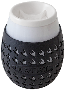 Goverre Is A Portable Wine Glass Tumbler With Silicone - Vase (390x500), Png Download