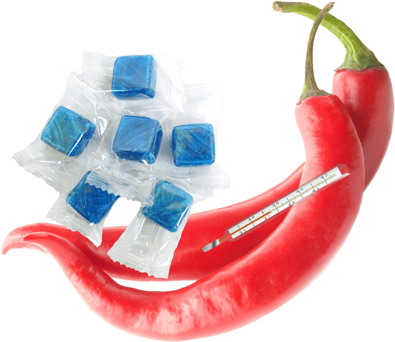 What Would Happen If You Have Hot Sauce Or Peppermint - Chili Pepper (800x698), Png Download