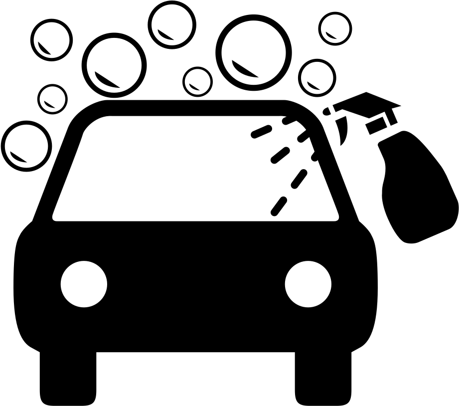 Productos De Limpieza Para Auto - Car Wash Icon Free (920x919), Png Download