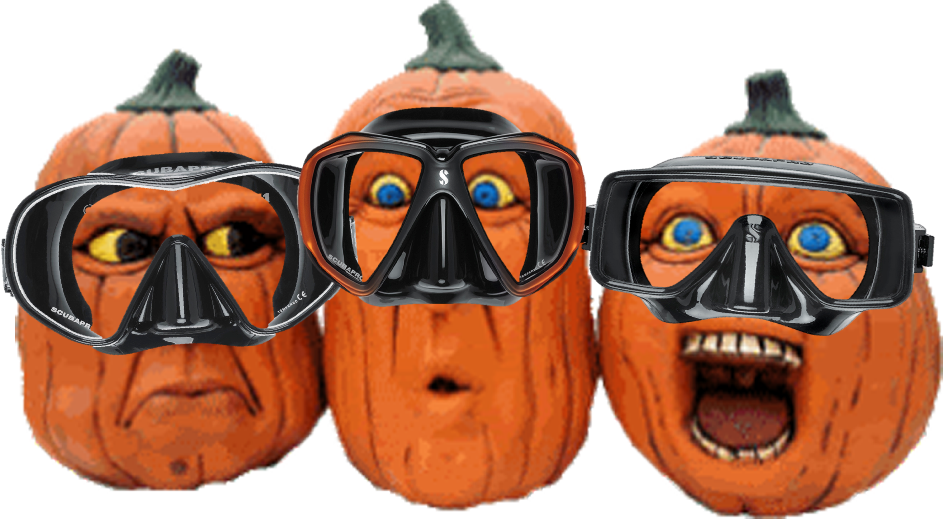 Underwater Pumpkin Carving (3300x2550), Png Download