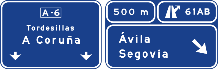 Letras Blancas Y Fondo Azul, Usado En España, Francia, - Exit (749x237), Png Download